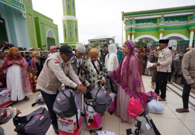 Sebanyak 463 Jemaah Haji Paser Kloter 3 Tiba di Tanah Air