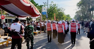 Gerak Jalan Gembira Paser Gaungkan Semangat Antikorupsi Sejak Dini