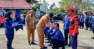 Pembaretan 66 Personel Baru Damkar Paser, Ini Pesan Bupati Fahmi