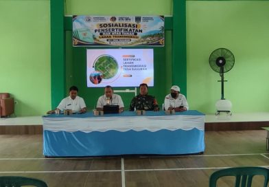 Kadisnakertrans Paser Buka Sosialisasi Penerbitan Sertifikat Lu 1 Bagi Warga Sulilitan Baru