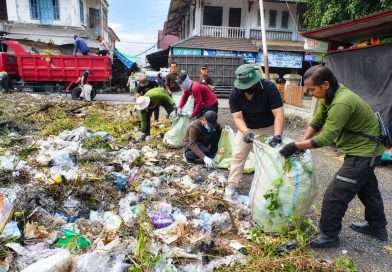 Libatkan 300 Peserta, DLH Paser Gencarkan Aksi Bersih-Bersih Kota